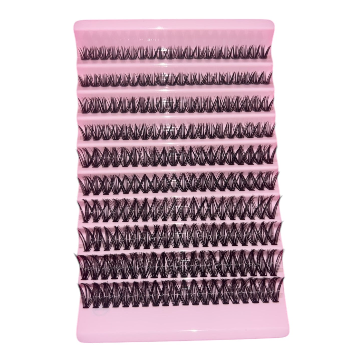 Lash Cluster Tray 40D C Curl